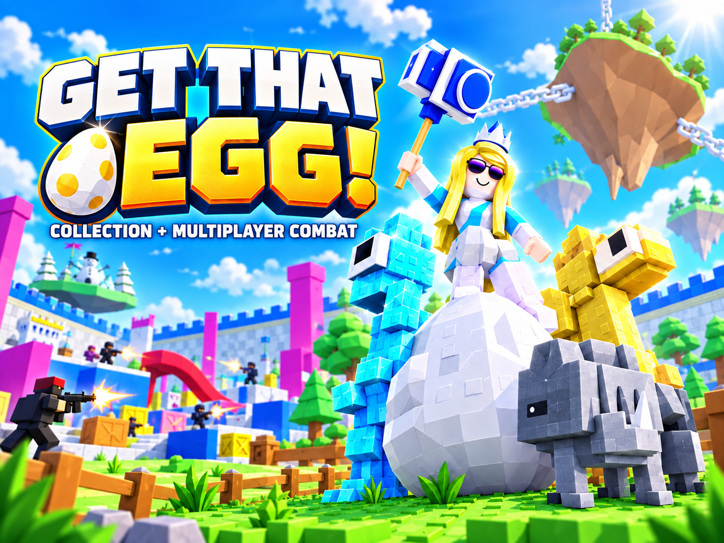 Get That Egg team project with creature collection and multiplayer combat